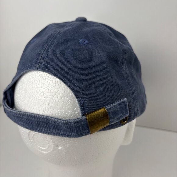 New Orleans French Quarter Louisiana Embroidered Dimco Blue Baseball Cap Adj - Picture 2 of 8